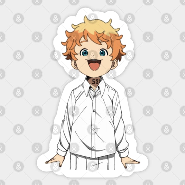 Carol - The Promised Neverland Sticker Sticker by Toribit